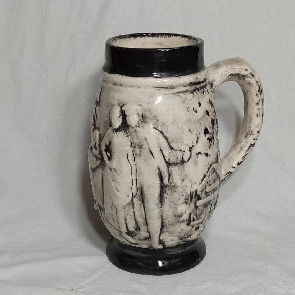 Hand Painted Ceramic Beer Stein Mug - Picture 2 of 8